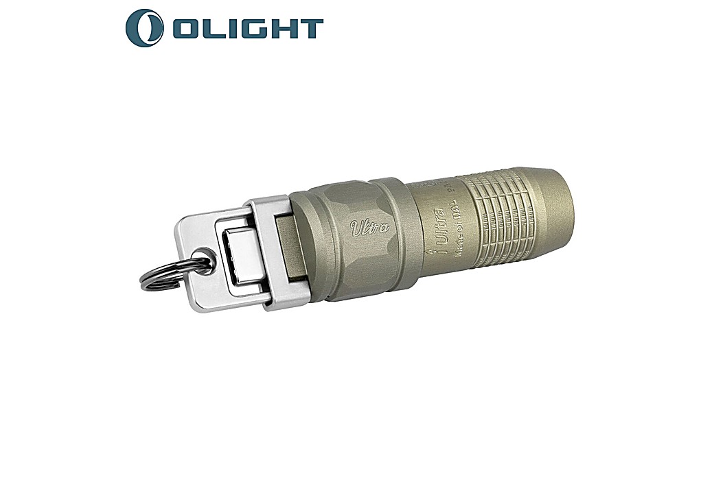 Lampe Olight iUltra LED Torche 80 Lumens Vert Olive