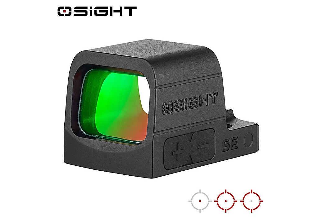 Mira Red Dot Sight Reflex Osight SE (2 MOA Dot & 32 MOA Circle) RMSc