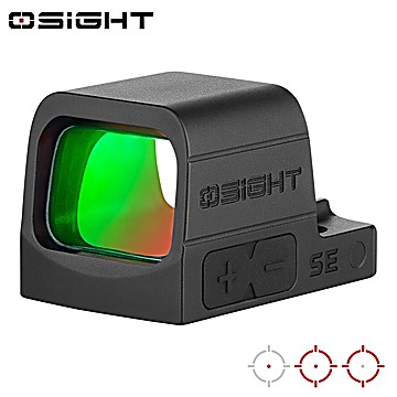 Mira Red Dot Sight Reflex Osight SE (2 MOA Dot & 32 MOA Circle) RMSc