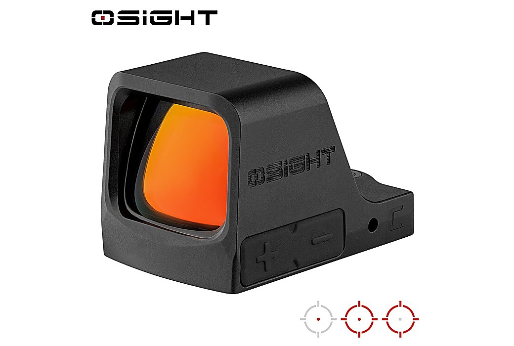 Mira Red Dot Sight Reflex Osight C (3 MOA Dot & 32 MOA Circle) RMR