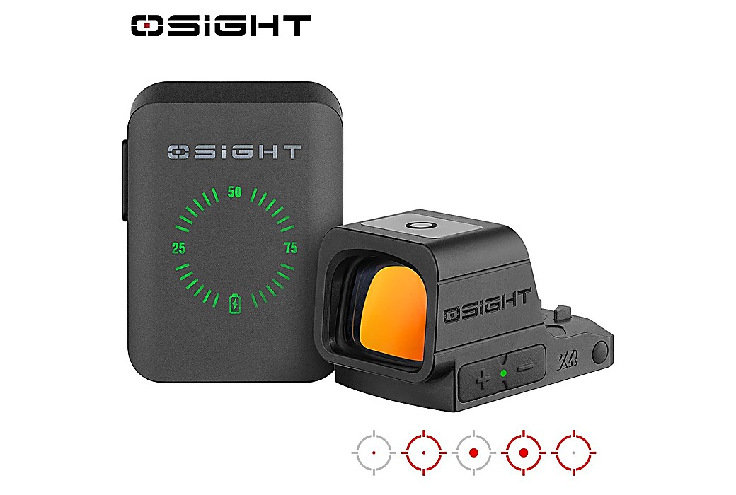 Visor Red Dot Sight Reflex Osight XR (2/6 MOA Dot & 32 MOA Circle) RMR