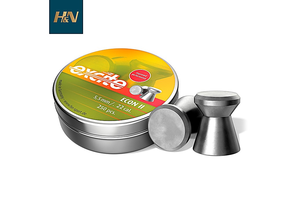 Balines H&N Sport Excite Econ II 5.50mm (.22) 13.12gr 250pcs