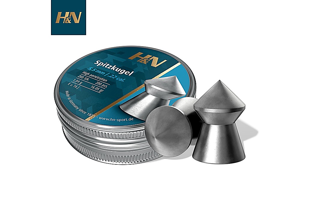 Munitions H&N Sport Spitzkugel 5.50mm (.22) 16.05gr 200pcs