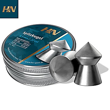 Balines H&N Sport Spitzkugel 5.50mm (.22) 16.05gr 200pcs