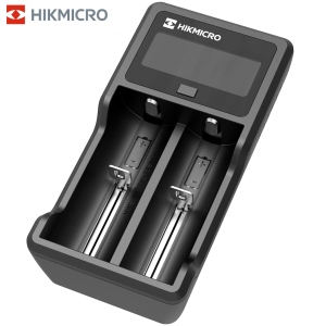 Hikmicro 2-Battery Universal Charger LCD USB-C