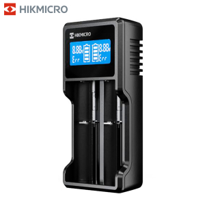 Hikmicro 2-Battery Universal Charger LCD USB-C 21700 | 18650 | RCR123