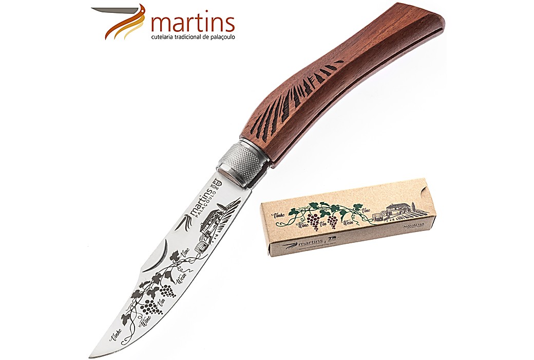 Couteau de Poche Eco L 2.0 Vin et Vigne Martins 9.5cm