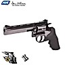 REVOLVER ASG DAN WESSON 715 6" PELLET AIRGUN STEEL GREY 