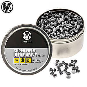 Balines RWS Super Field Ultra Heavy 5.50mm (.22) 18.8gr 250pcs