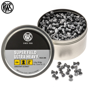 Chumbo RWS Super Field Ultra Heavy 5.50mm (.22) 18.8gr 250pcs