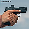 Visor Red Dot Sight Reflex Osight SE GN (2 MOA Dot & 32 MOA Circle) RMSc