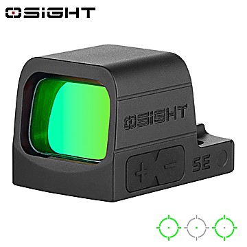 Visor Red Dot Sight Reflex Osight SE GN (2 MOA Dot & 32 MOA Circle) RMSc