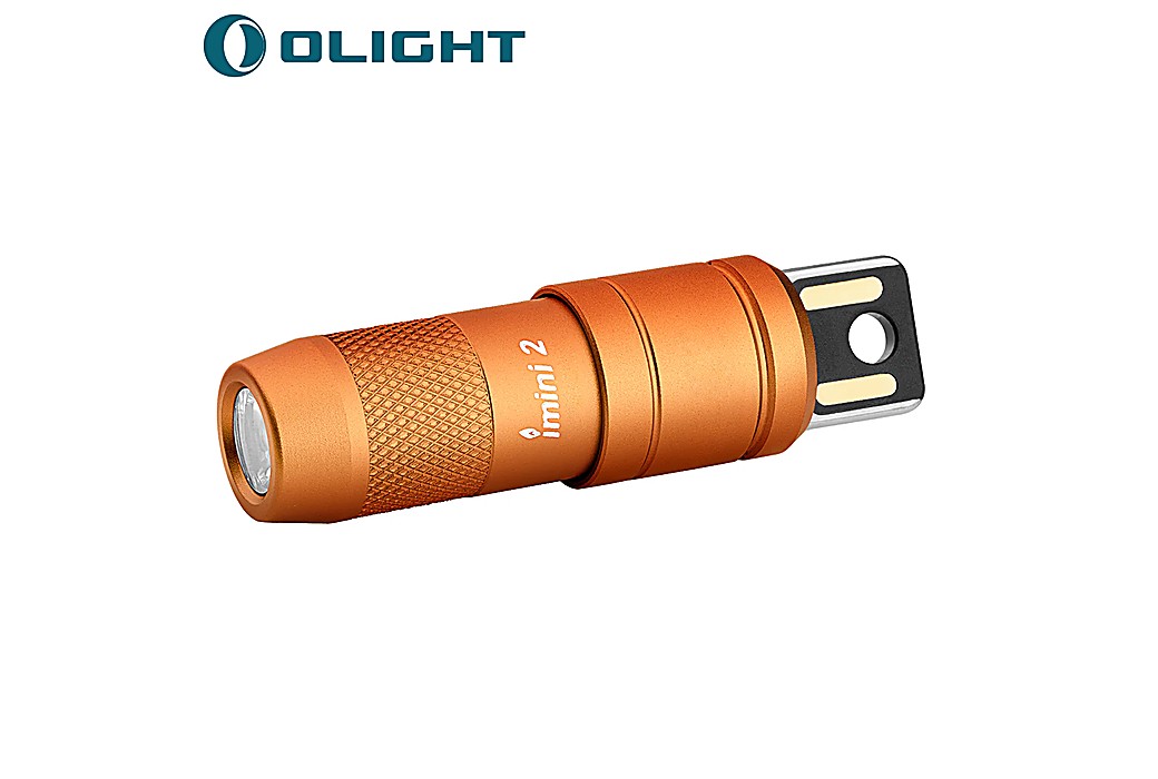 Lanterna Olight imini 2 LED 50 Lúmens Laranja
