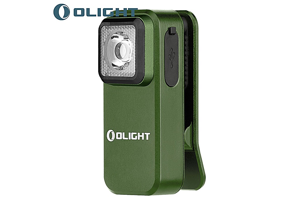 Lampe Olight Oclip LED 300 Lumens Clip-On Vert OD