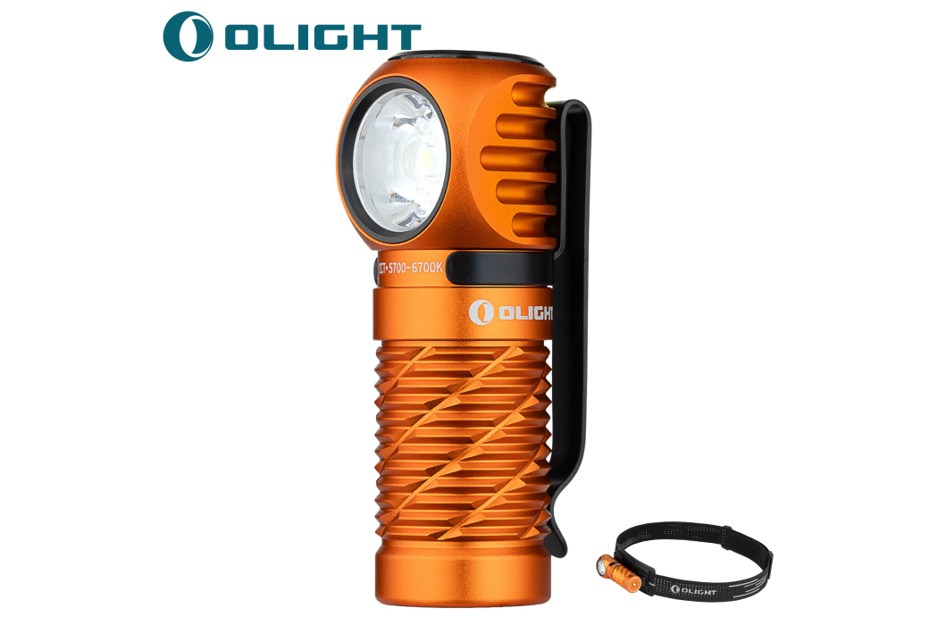 Lampe Olight Perun 3 Mini LED 1250 Lumens Orange