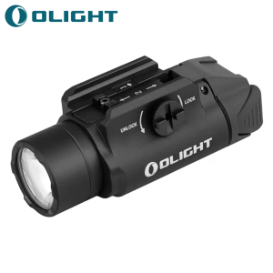 Lanterna Olight PL-3R Valkyrie Picatinny LED 1500 Lúmens Preto Luz de Arma
