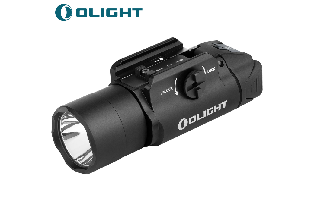 Lanterna Olight PL Turbo Lep Valkyrie Picatinny LED 800 Lúmens Preto Luz de Arma