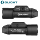Linterna Olight PL Turbo Lep Valkyrie Picatinny LED 800 Lúmenes Negro Luz de Arma