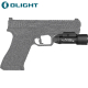 Lampe Olight PL Turbo Lep Valkyrie Picatinny LED 800 Lumens Noir Torche d'Arme
