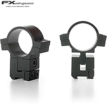 FX NO LIMIT Two-Piece Mount 30mm 9-11mm ADJUSTABLE ELEVATION