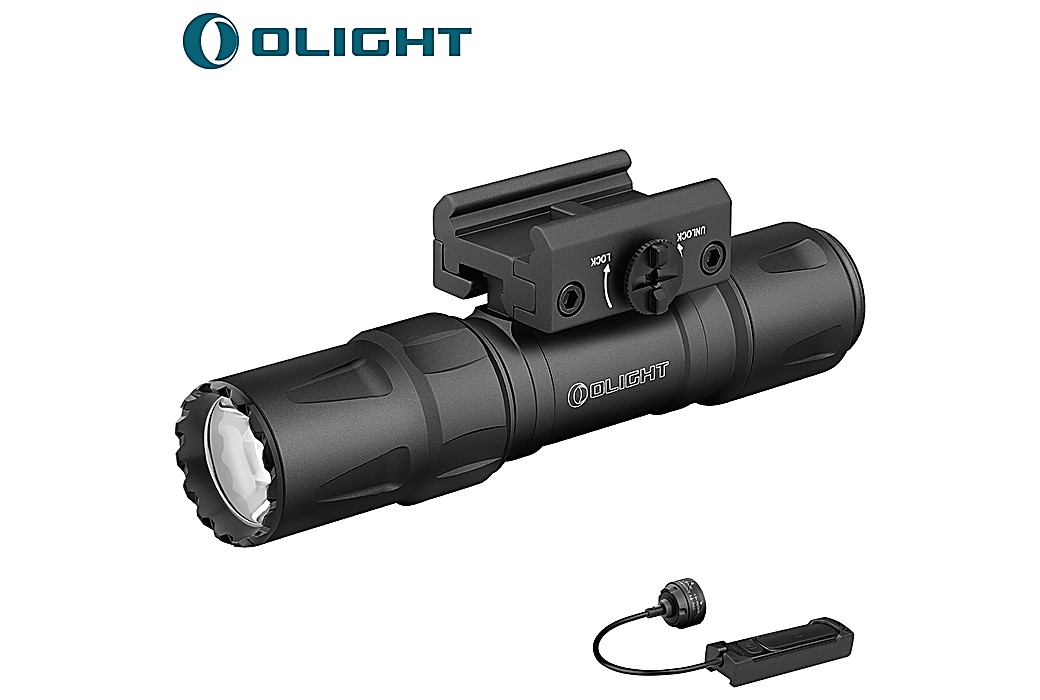 Linterna Táctica Olight Odin S LED 1500 Lumens Picatinny Luz de Arma