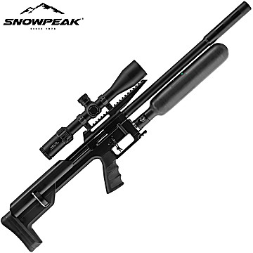 Carabina PCP Snowpeak | Artemis M60-B Botella de Fibra de Carbono