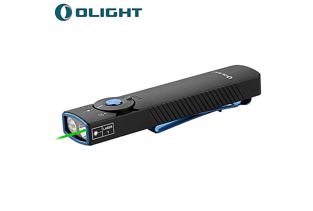 Linterna Articulada Olight Arkfeld Pro CW UV LED 1300 Lúmenes Negro