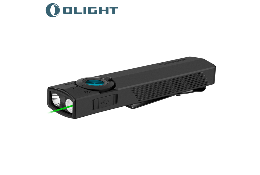 Olight ArkPro Flashlight LED 1500 Lumens UV Mate Black