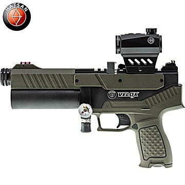 Pistola PCP Hatsan Velox Semiautomático Verde OD