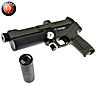 PCP Air Pistol Hatsan Velox Semi-Auto OD Green