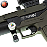 PCP Air Pistol Hatsan Velox Semi-Auto OD Green