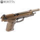 Pistola CO2 Beretta M9A3 BB Blowback FDE