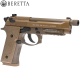 CO2 Air Pistol Beretta M9A3 BB Blowback FDE