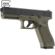 CO2 BB Air Pistol Glock 17 Gen5 Blowback Battle Green
