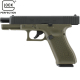 CO2 BB Air Pistol Glock 17 Gen5 Blowback Battle Green