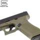 Pistolet BB CO2 Glock 17 Gen5 Blowback Battle Green