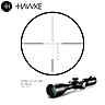 Visor Hawke Vantage HD 30 4-16x50 SF IR (Rimfire .22 LR 16x)