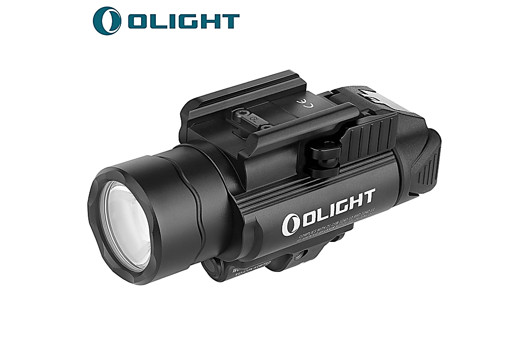 Linterna Olight Baldr IR LED 1350 Lumens Láser Picatinny Luz de Arma