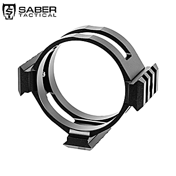 Adaptador de Garrafa 60mm Picatinny Saber Tactical ST0096