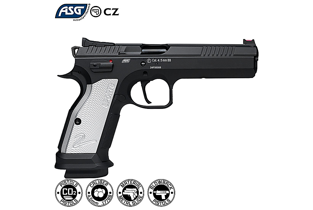 CO2 Air Pistol ASG CZ TS 2 BB Blowback