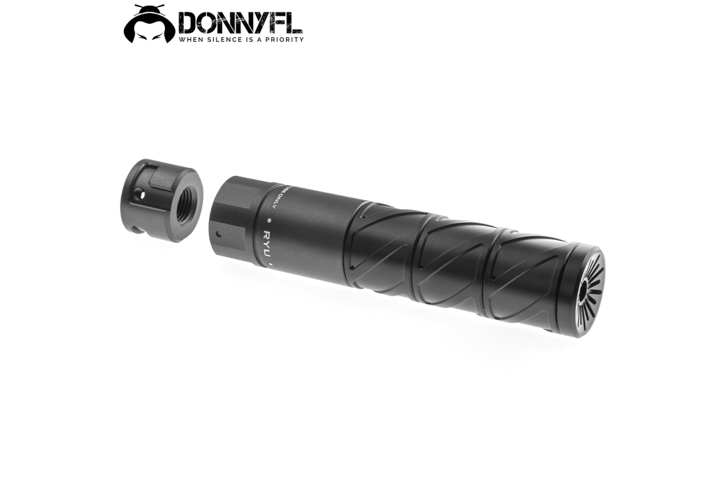 Moderador de Som DonnyFL RYU 133x31mm 1/2 UNF 5.50mm (.22)