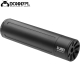 Moderador de Som DonnyFL Sumo 5.50mm (.22) 6.35mm (.25) 160x40mm 1/2 UNF