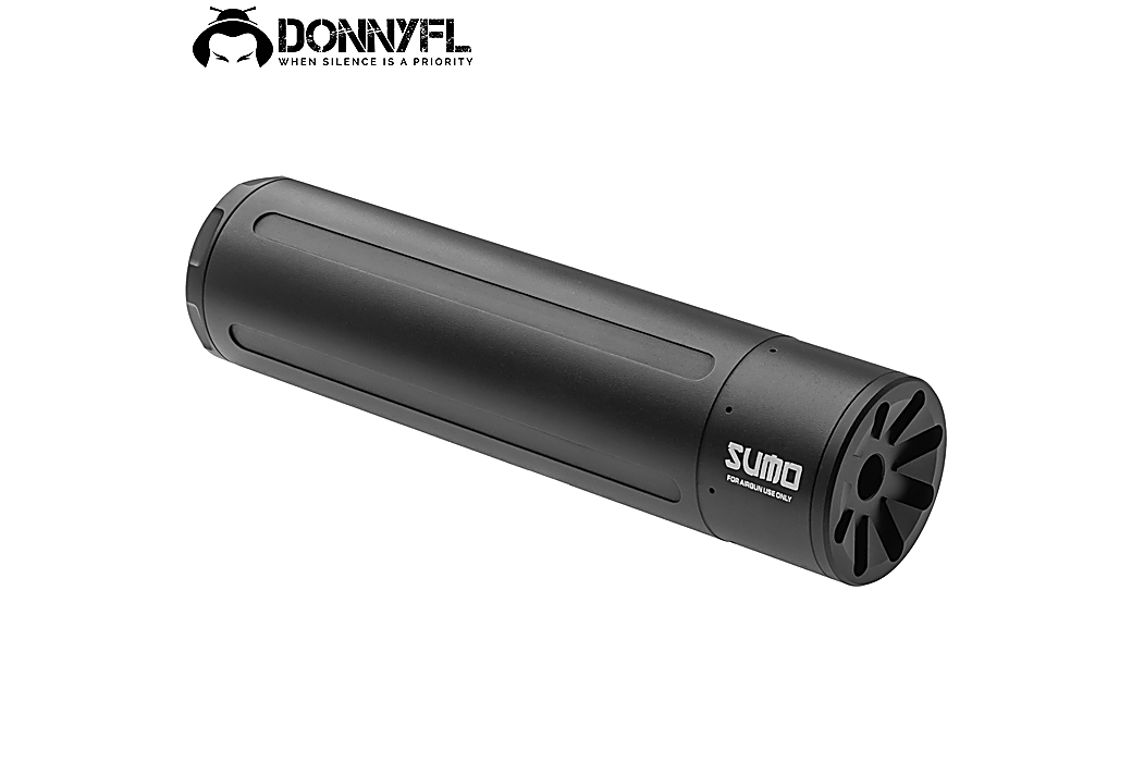 Moderador de Sonido DonnyFL Sumo 5.50mm (.22) 6.35mm (.25) 160x40mm 1/2 UNF