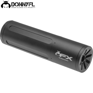 Modérateur de Son DonnyFL FX Airguns 5.50 mm (.22) 6.35mm (.25) 127x35mm 1/2 UNF