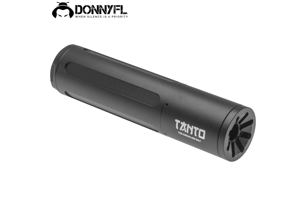Moderador de Som DonnyFL Tanto 4.50 mm (.177) 5.50 mm (.22) 126x30mm 1/2 UNF