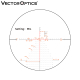 Lunette De Tir Vector Optics Continental x6 6-36x56 34mm IR FFP ZS VEC-MBR2 PRS