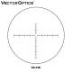 Lunette De Tir Vector Optics Continental x6 6-48x56T 30mm IR ZS SFP VCO-5 MIL