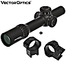 Lunette De Tir Vector Optics Continental x6 1-10x28 34mm IR FFP VET-RAR 2