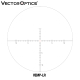 Lunette De Tir Vector Minotaur GenII 12-60x60 MFL 34mm IR ZS VEMP-LR