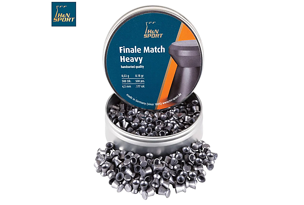 Air gun pellets H & N FINALE MATCH HEAVY 4.50mm (.177) 500PCS